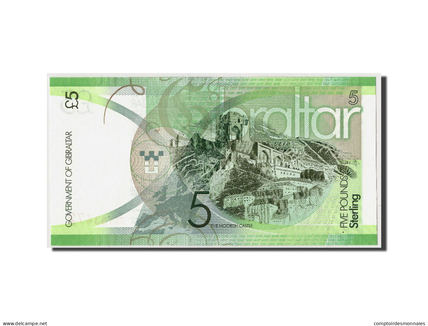 Billet, Gibraltar, 5 Pounds, 2011, 2011-01-01, KM:35, NEUF - Gibraltar