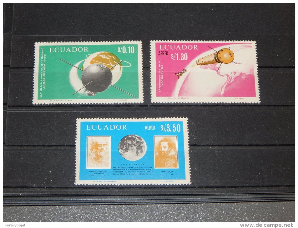 Ecuador - 1966 Italian Successes In Space Research MNH__(TH-6611) - Equateur