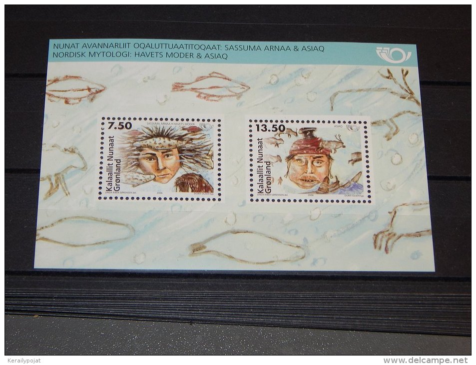 Greenland - 2006 Nordic Myths Block MNH__(TH-14047) - Blocks & Sheetlets