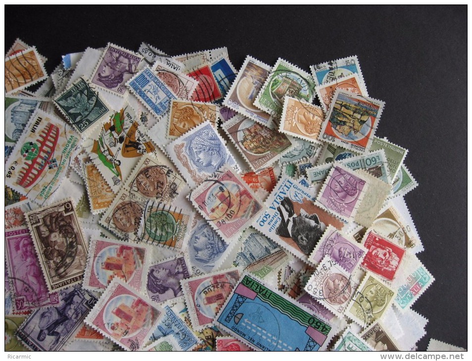 Italy Colossal Mixture (duplicates, Mixed Condition)1000 10% Comemoratives, 90% Definitives - Vrac (min 1000 Timbres)