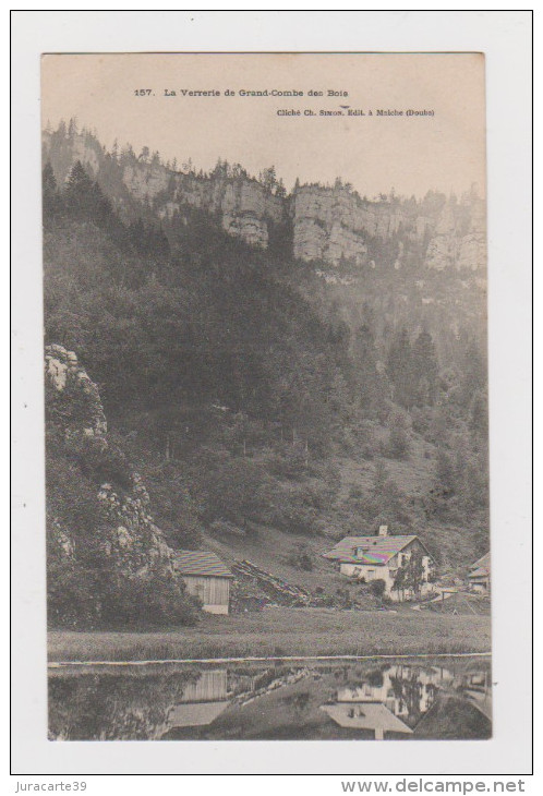 La Verrerie De Grand-Combe Des Bois.25.Doubs.Carte Surtaxée. - Sonstige & Ohne Zuordnung