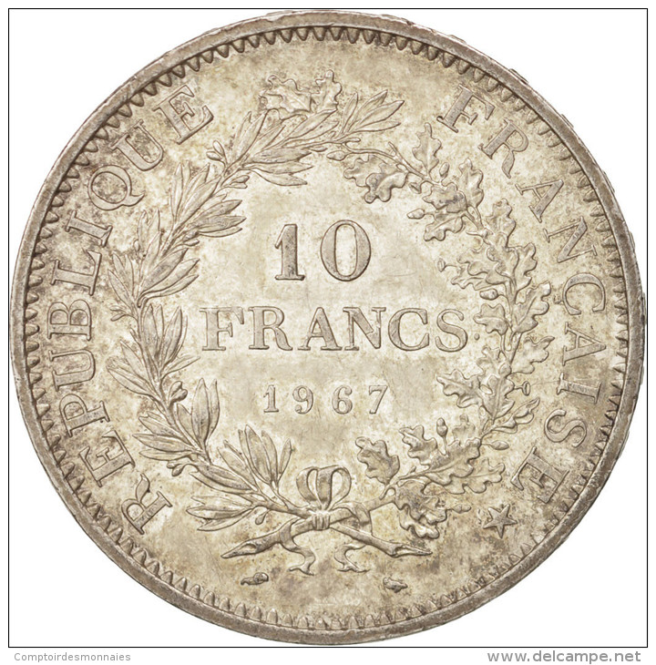 France, Hercule, 10 Francs, 1967, Paris, SUP+, Argent, KM:932, Gadoury:813 - Other & Unclassified