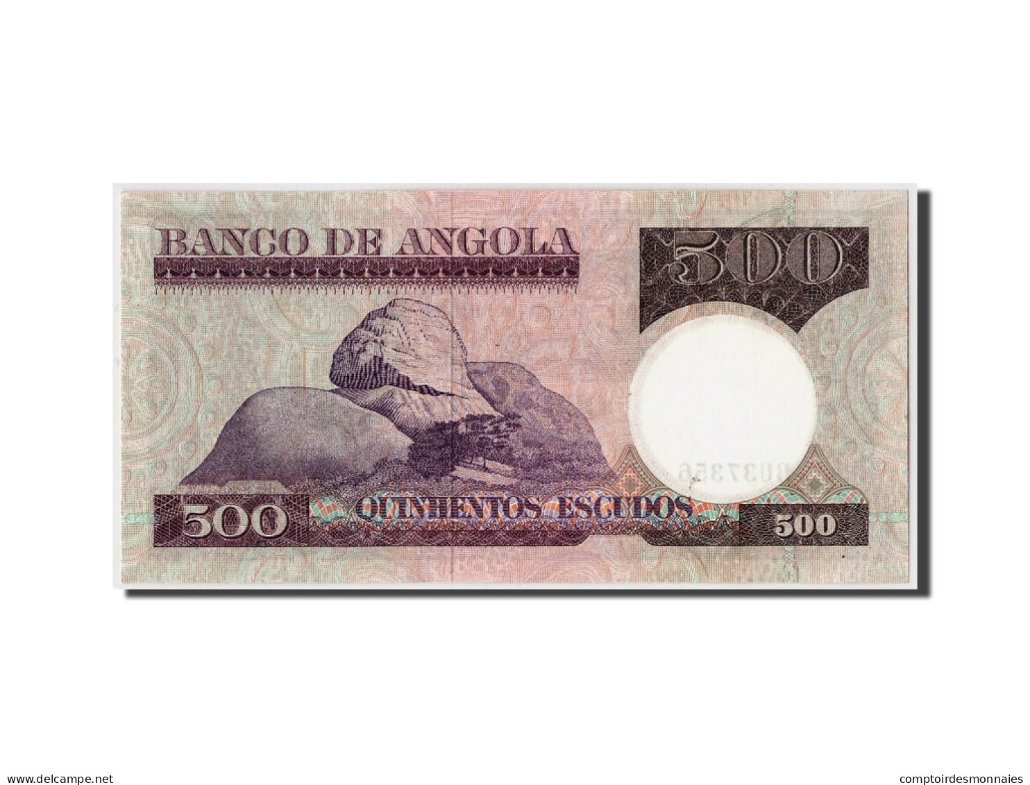 Billet, Angola, 500 Escudos, 1973, 1973-06-10, KM:107, NEUF - Angola