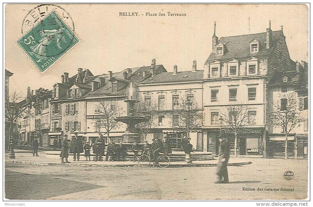 CPA 01 - Belley - Place Des Terreaux - Belley