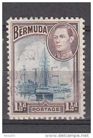 Bermuda 1938 Mi Nr 102 Schip, Ship - Bermuda