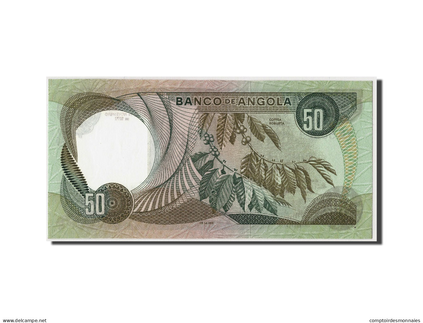 Billet, Angola, 50 Escudos, 1972, 1972-11-24, KM:100, NEUF - Angola