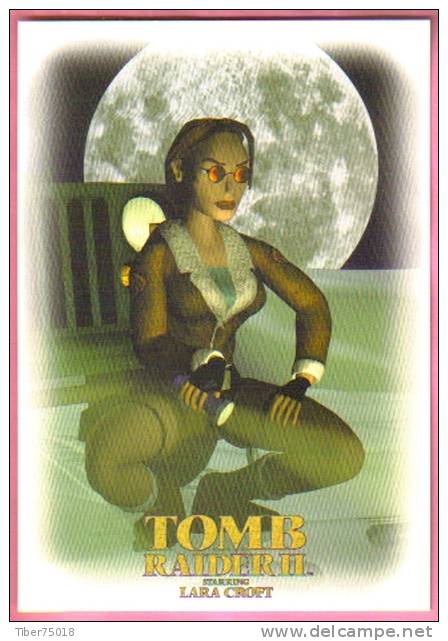 Carte Postale "Cart'Com" (1997) - Tomb Raider II - Starring Lara Croft - Pubblicitari