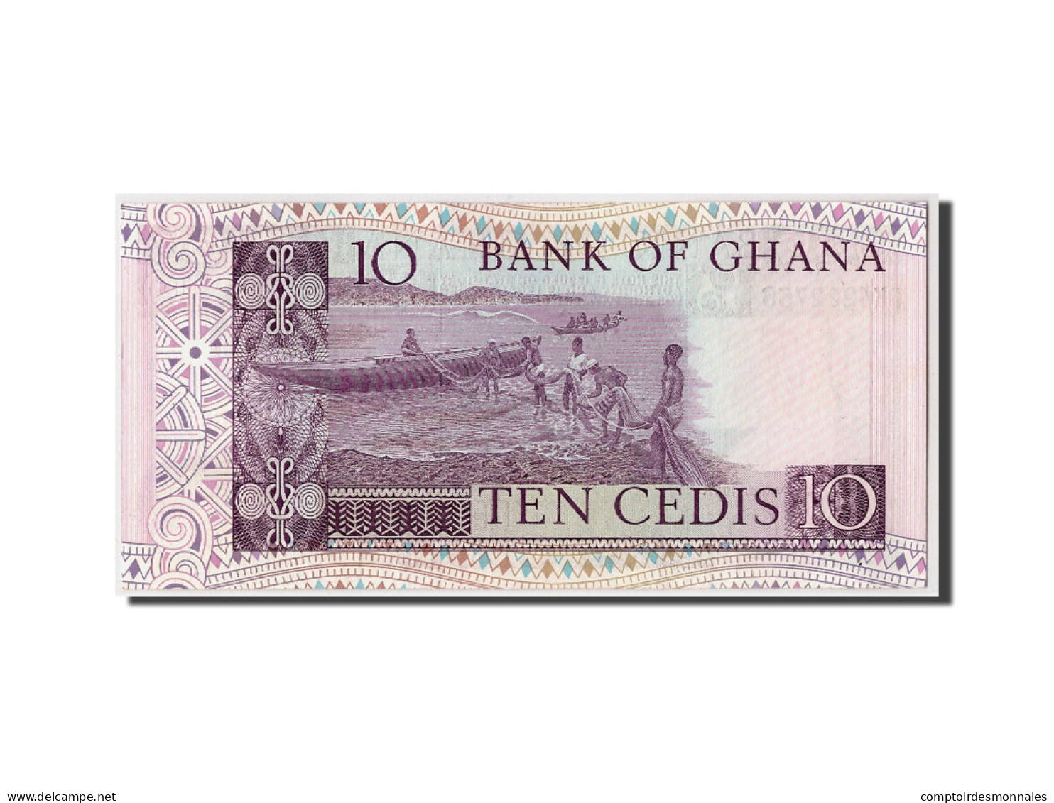 Billet, Ghana, 10 Cedis, 1982, 1982-03-06, KM:20d, NEUF - Ghana