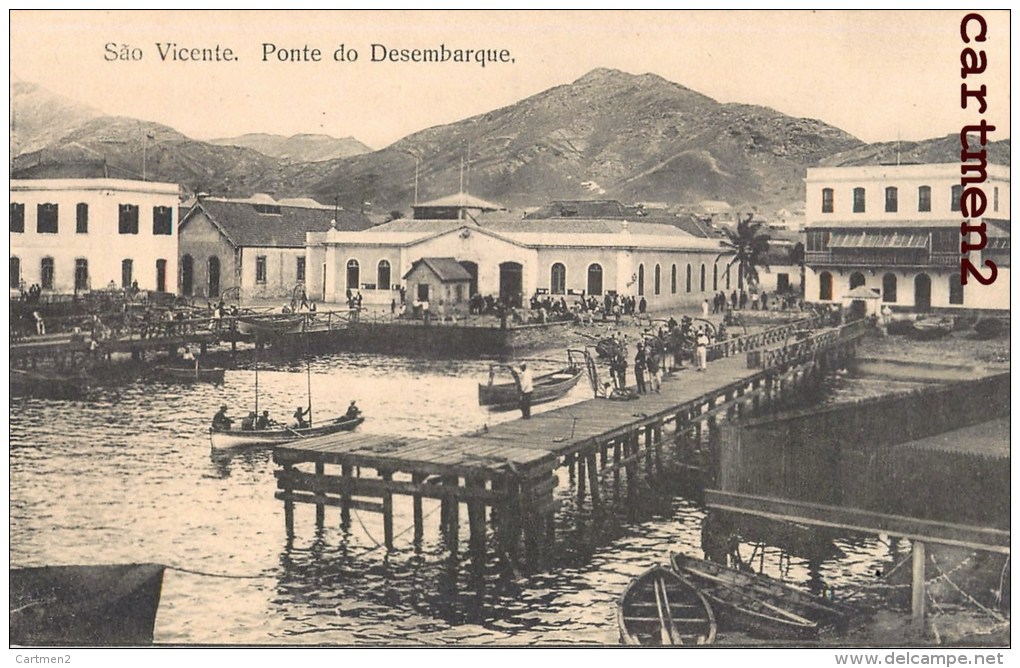 SAO VICENTE CABO VERDE PONTE DO DESEMBARQUE - Capo Verde