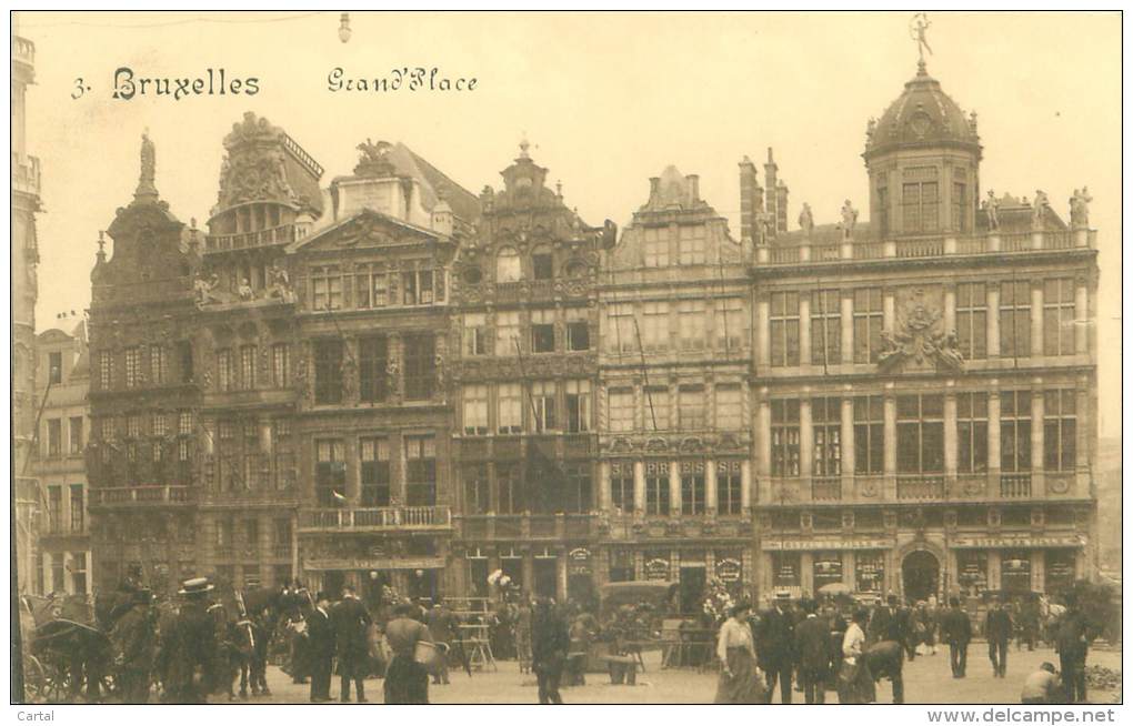 BRUXELLES - Grand'Place - Places, Squares