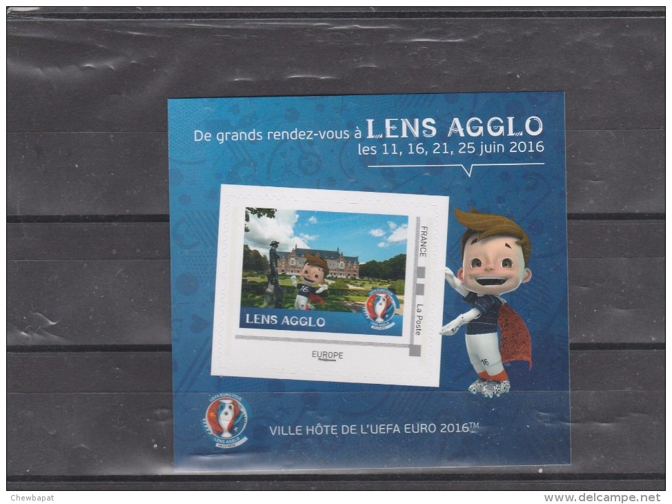 Collector 2016 - Paris Euro Foot 2016 - Mini-Collector Lens Agglo  (valeur Pour L´Europe) - Tirage 13880 Exemplaires - Collectors