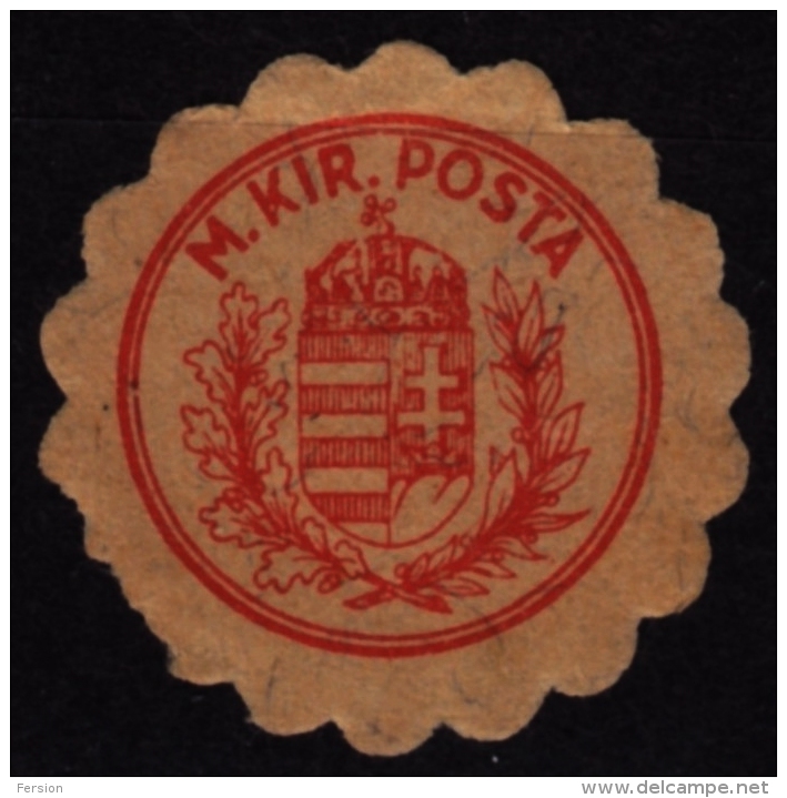 TELEGRAPH Telegram - POSTAL CLOSE Label Vignette - HUNGARY 1930's - MNH - Telegraaf
