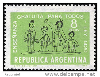 Argentina 0722 ** Foto Estandar. 1965 - Ongebruikt