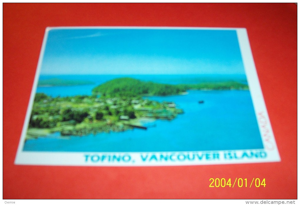 M 339 ° CANADA   AVEC PHILATELIE  °° TOFINO VANCOUVER ISLAND   1988 - Cartes Modernes