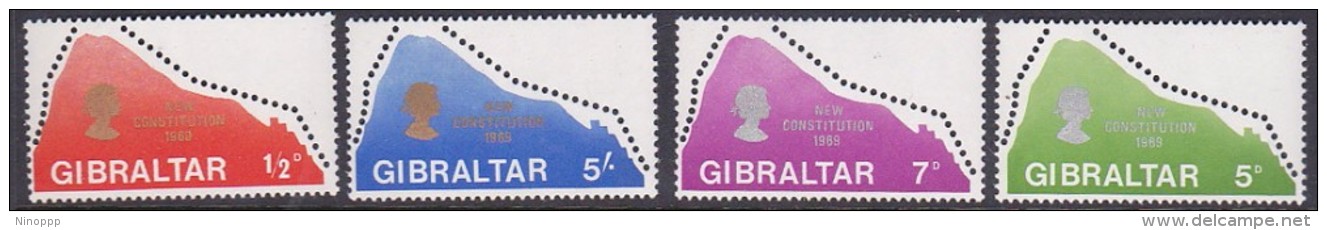 Gibraltar 1969 New Constitution Set MNH - Gibraltar