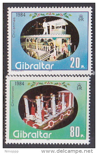 Gibraltar 1984 Christmas Set MNH - Gibraltar