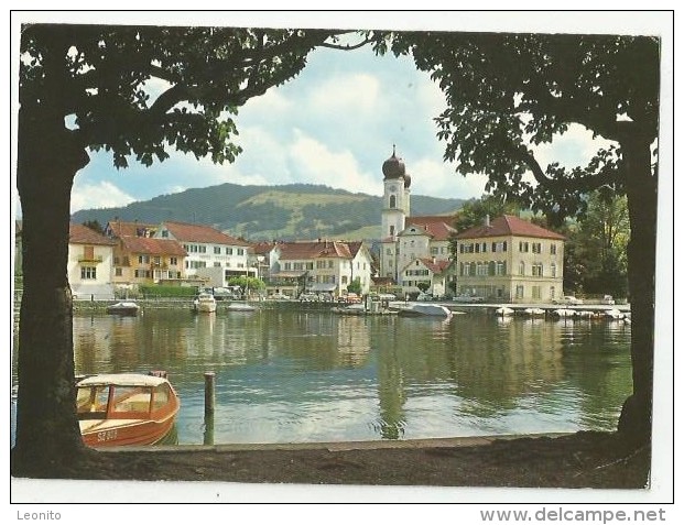 LACHEN SZ Am Oberen Zürichsee Hotel OCHSEN Schmerikon 1975 - Lachen