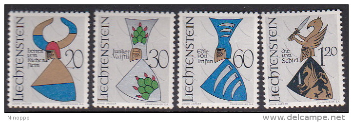Liechtenstein 1966 Arms  Set  MNH - Unused Stamps