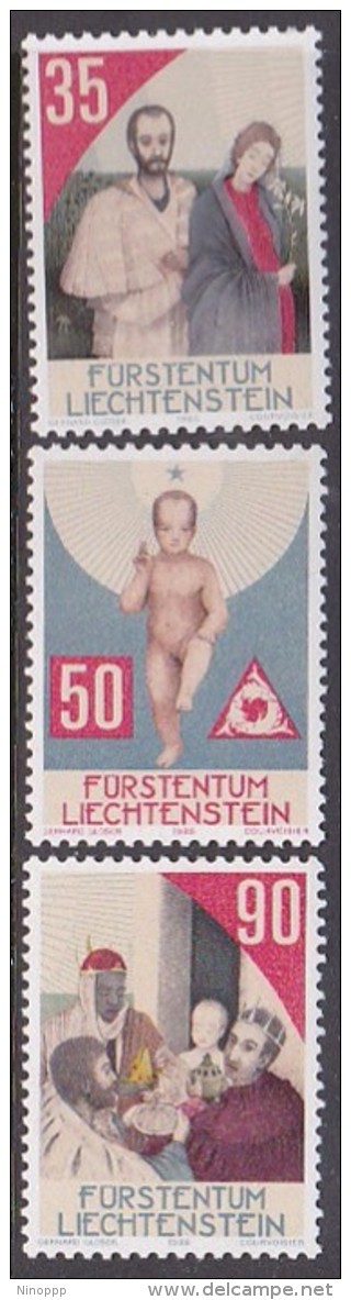 Liechtenstein 1988 Christmas  Set  MNH - Unused Stamps