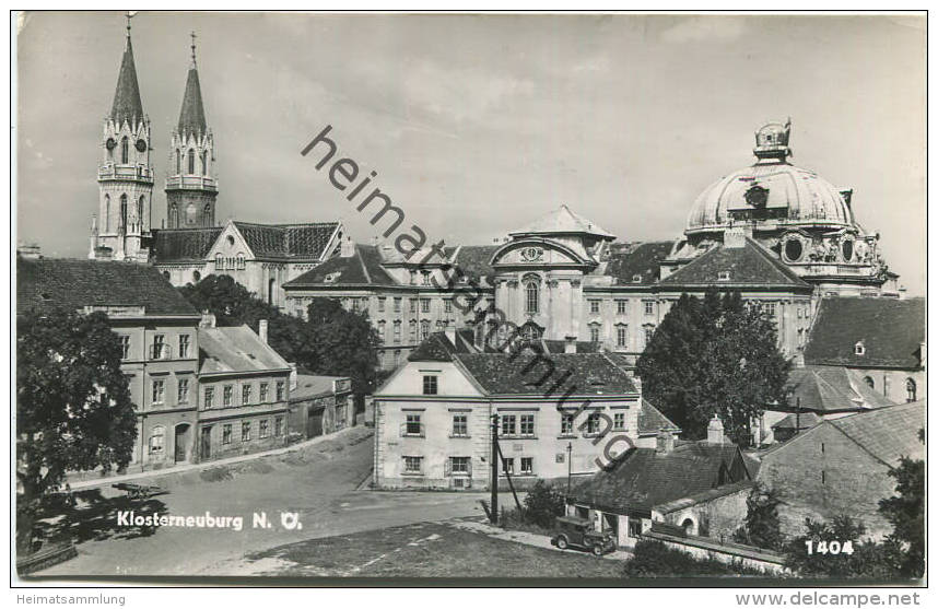 Klosterneuburg - Foto-AK - Verlag A. Winkler Wien II Gel. 1957 - Korneuburg