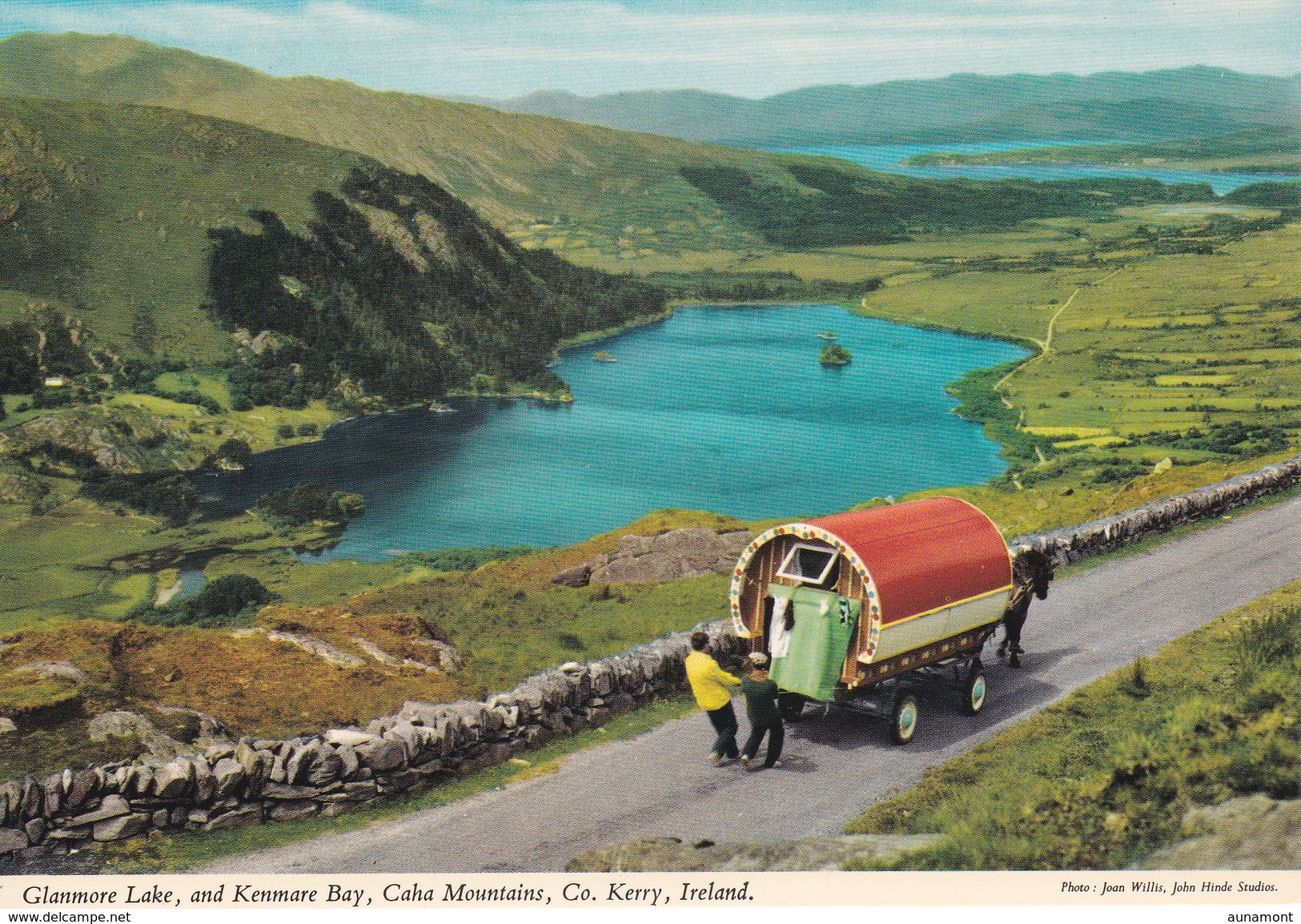 Irlanda--Kerry---Glanmore Lake, And Kenmare Bay--Caha Mountains- - Kerry