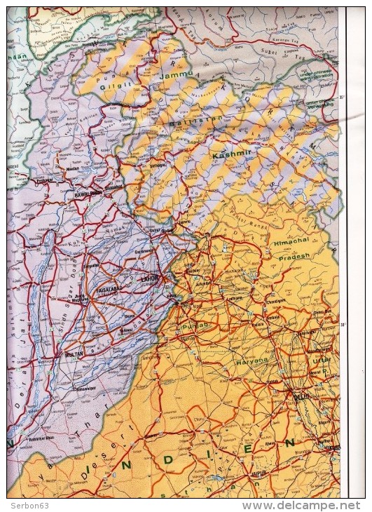 CARTE ROUTIERE RECTA FOLDEX 1980 SERIE INTERNATIONALE 317 MOYEN-ORIENT MIDDLE EAST MITTLERER OSTEN MIDDEN-OOSTEN - Cartes/Atlas