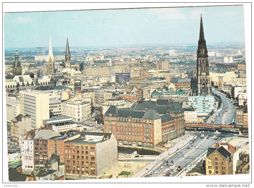 Hamburg - Blick Auf Die Innenstadt - City-sight  - 1964 - Mitte