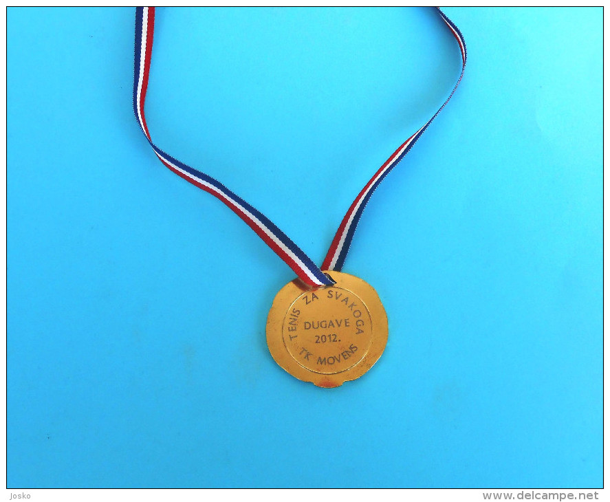 TENNIS - Croatian Nice Medal 2012. * Tenis Sport Medaille Medaglia Medalla Medalha - Apparel, Souvenirs & Other