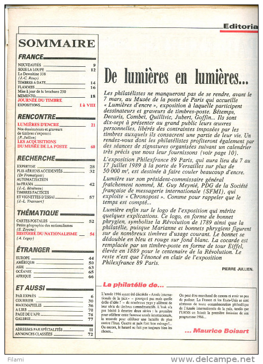 Le Monde Des Philatelistes N.406,3/87,graveurs Timbres,expertise Lettonie,plis Aero Accidenté,FRAMA,nationalisme Europe, - Francesi (dal 1941))