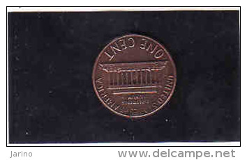 Etats -Unis, USA, 1 Cent 1982, Lincoln - 1959-…: Lincoln, Memorial Reverse