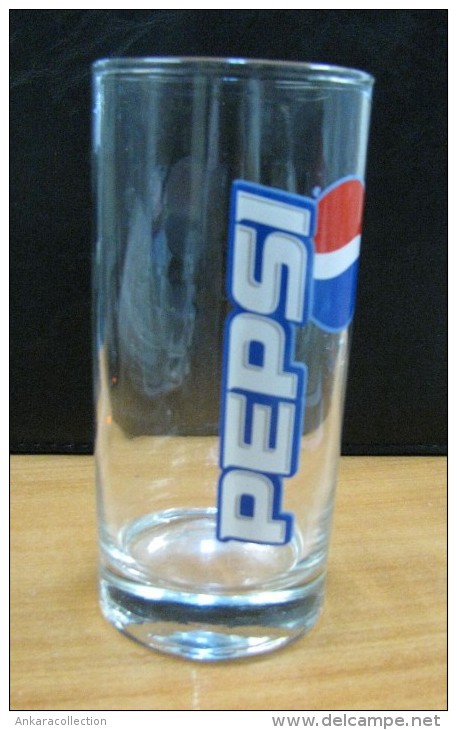 AC - PEPSI COLA SUPER NEW AND RARE GLASS $ 2 FROM TURKEY - Verres