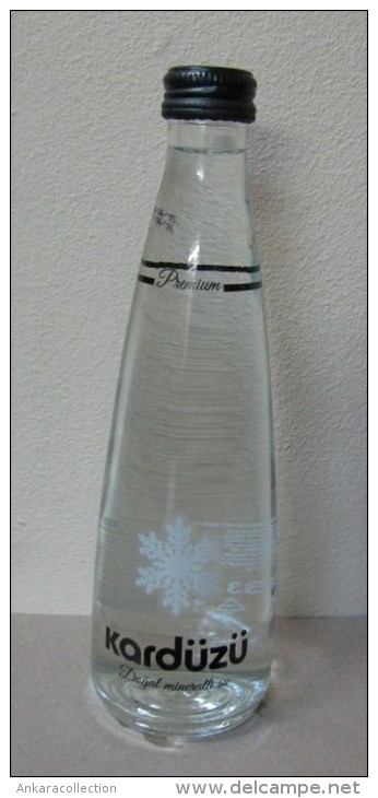 AC - KARDUZU NATURAL MINERAL WATER UNOPENED GLASS BOTTLE 330 Ml FROM TURKEY - Autres & Non Classés