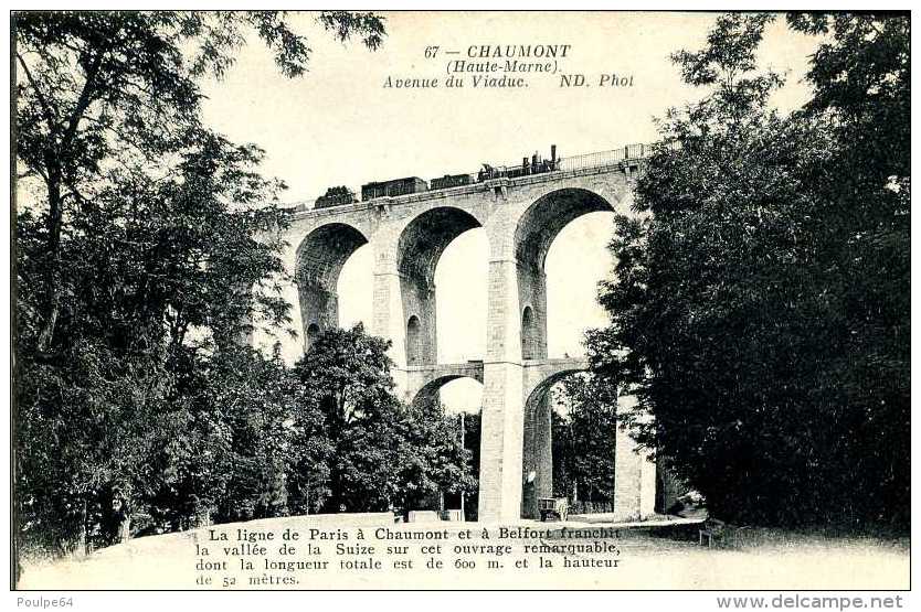 CPA -  Chaumont (52) - Viaduc Ferroviaire - Chaumont