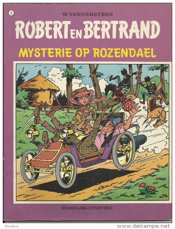 ROBERT EN BERTRAND / N° 1  / MYSTERIE OP ROZENDAEL / VANDERSTEEN 1e DRUK - Robert En Bertrand