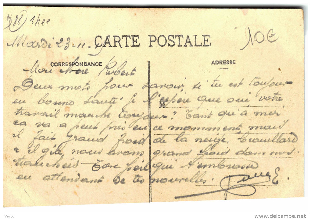 Carte Postale Ancienne De MOUSSEY - Moussey