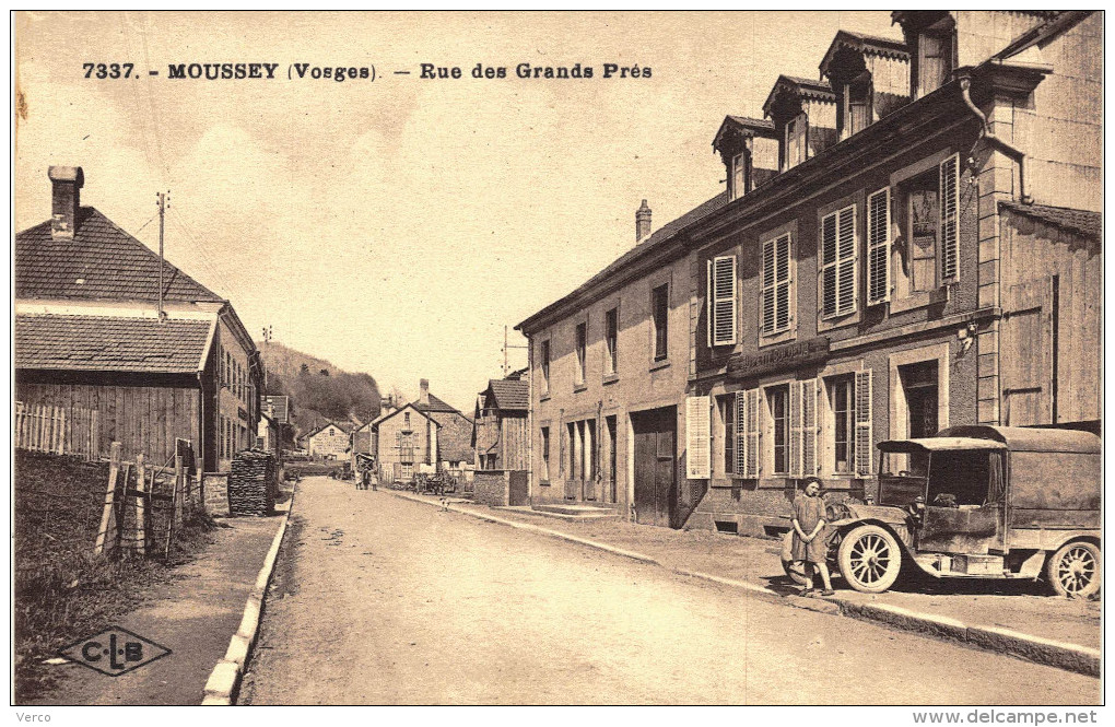 Carte Postale Ancienne De MOUSSEY - Moussey