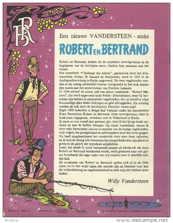 ROBERT EN BERTRAND / N° 3  / DE NABJAR VAN POENJAB / VANDERSTEEN 1e DRUK - Robert En Bertrand