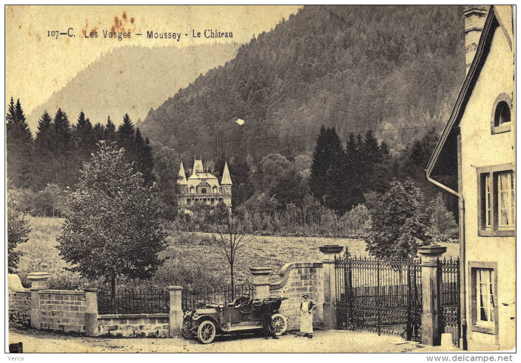 Carte Postale Ancienne De MOUSSEY - Moussey