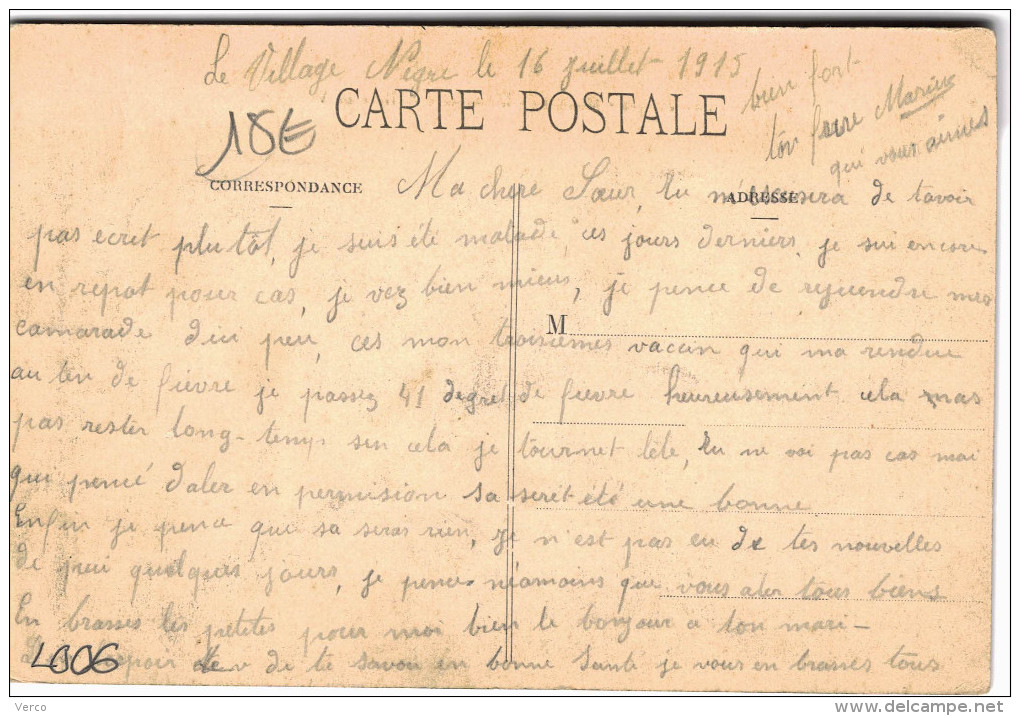 Carte Postale Ancienne De MOUSSEY - Moussey