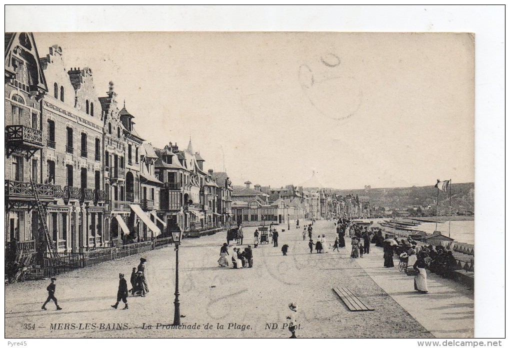 Mers-les-bains La Promenade De La Plage - Mers Les Bains