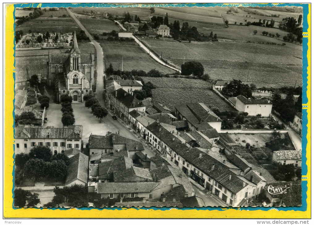 La Chapelle De Guinchay Vue Générale Aérienne  Edit Cim N° 3a - Autres & Non Classés