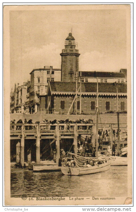 Blankenberghe, Le Phare, Den Vuurtoren (pk27733) - Blankenberge