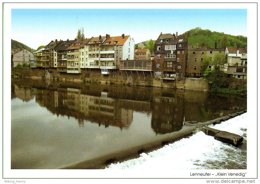 Hagen Hohenlimburg - Lenneufer  Klein Venedig - Hagen