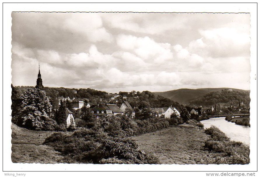 Hagen Hohenlimburg - S/w Blick Auf Elsey - Hagen