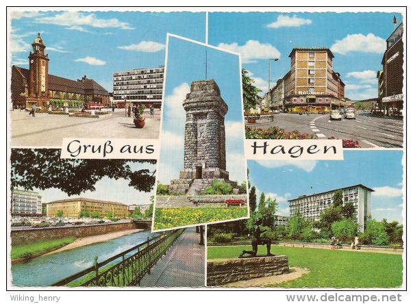 Hagen I.W. - Mehrbildkarte 1 - Hagen