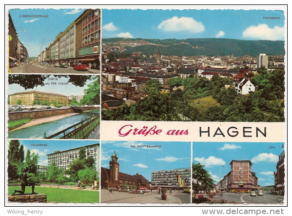 Hagen I.W. - Mehrbildkarte 2 - Hagen