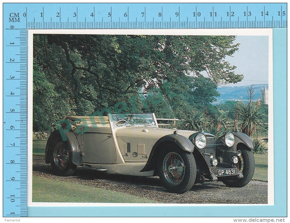 Daimler Double-six Fifty, 1931 - Old Luxury Car Vieille Auto De Luxe - 2 Scans - Voitures De Tourisme
