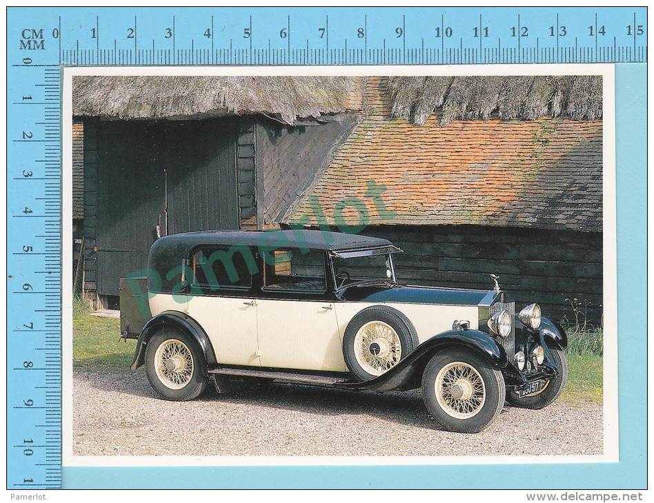 Rolls-Royce 20/25, 1932 - Old Luxury Car Vieille Auto De Luxe - 2 Scans - Voitures De Tourisme