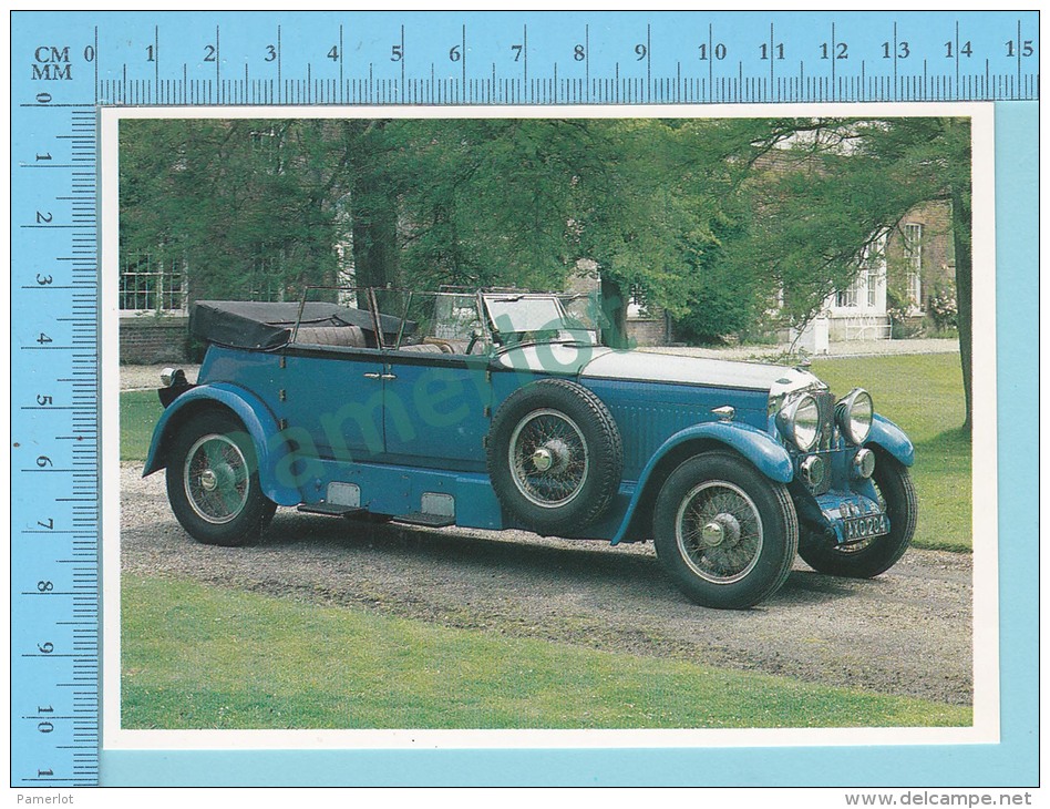 Minerva AK32/34, 1928 - Old Luxury Car Vieille Auto De Luxe - 2 Scans - Voitures De Tourisme