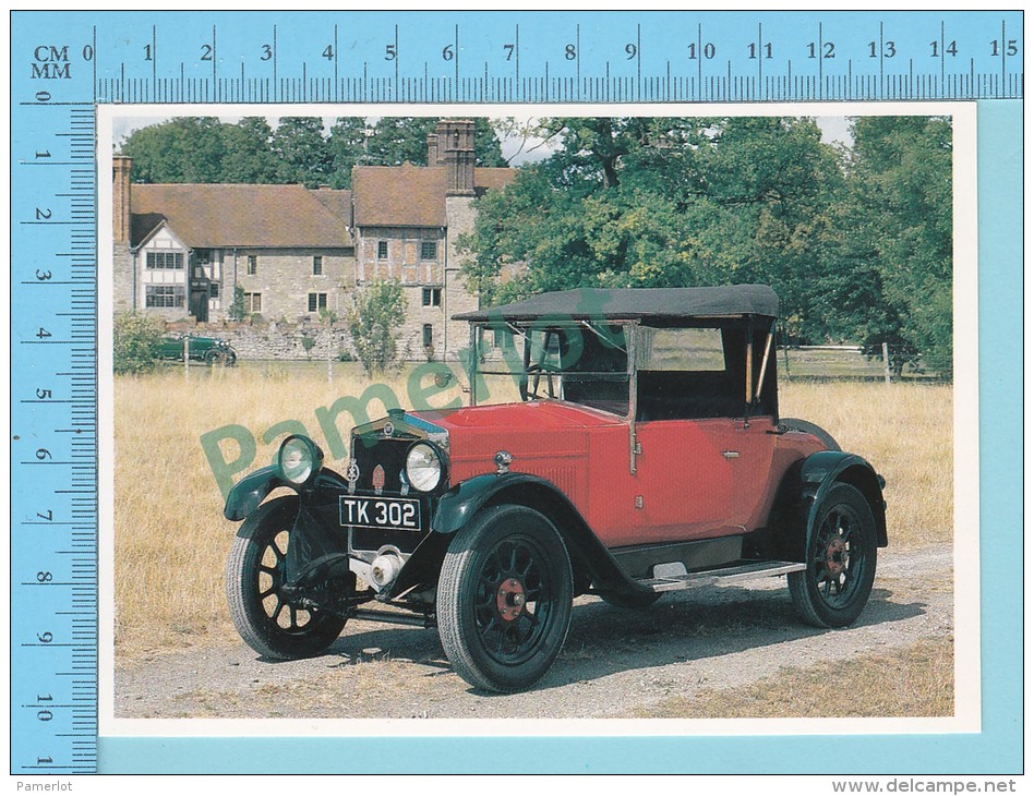 Fiat 509A, 1928 - Old Luxury Car Vieille Auto De Luxe - 2 Scans - Voitures De Tourisme